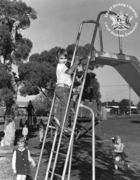 slender man at the park