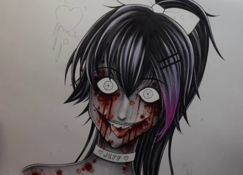 Nina the Killer  Creepypasta girls, Creepypasta, Jeff the killer