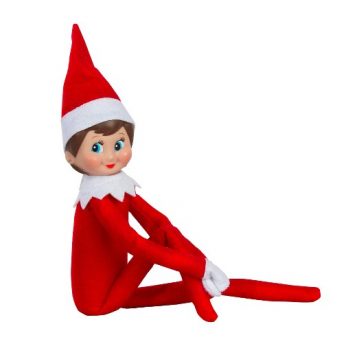 elf on a shelf with a knife