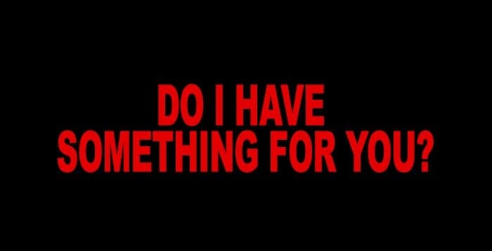 do i have something for you