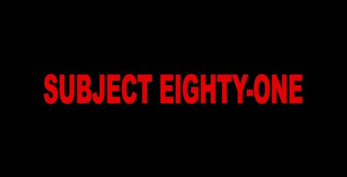 Subject Eighty-One