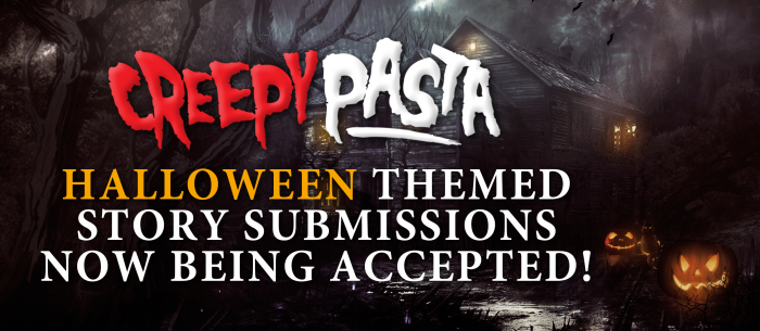 Halloween Themed Story Submissions Now Being Accepted Thru September 29th, 2019