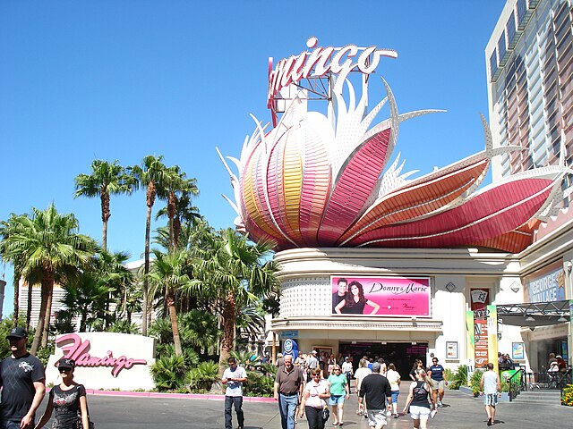 Flamingo Hotel and Casino in Las Vegas, US