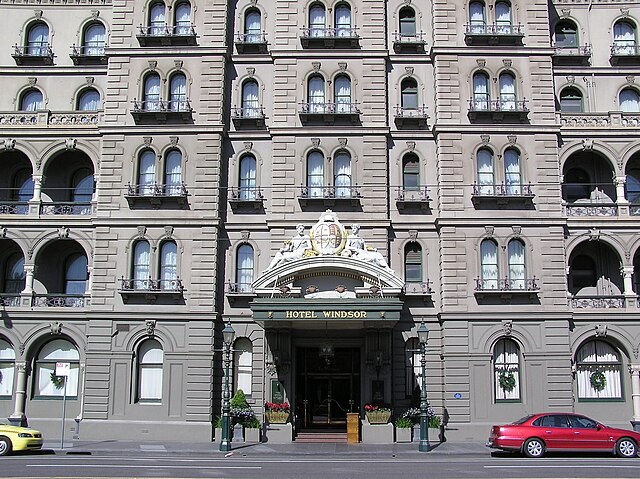 Hotel Windsor, Melbourne