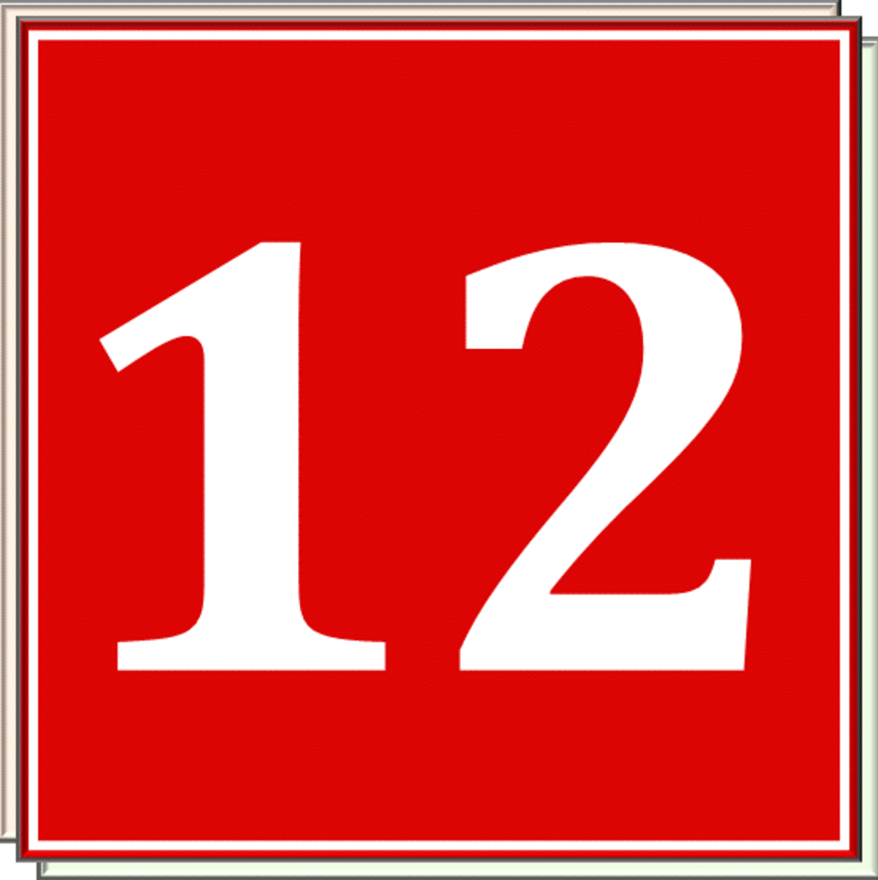 Number 12