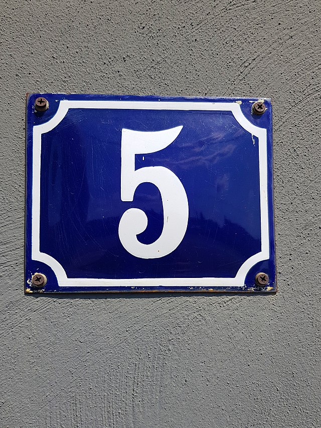 Number 5