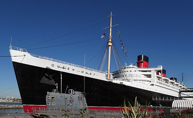 The Queen Mary, Long Beach, California