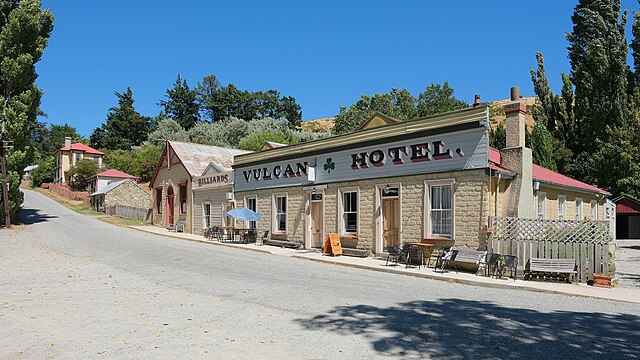 The Vulcan Hotel, St. Bathans