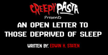 An Open Letter to Those Deprived of Sleep