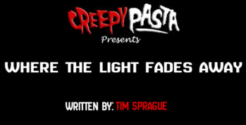 where the light fades away